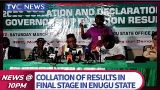 Collation Of Results In Final Stage In Enugu State