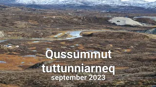 Nuup kangerluani Qussummi tuttunniarneq, september 2023