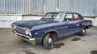 Chevrolet Chevelle '67 , первые километры на родном ходу !