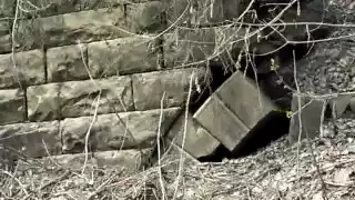 Buried Railroad Tunnel unearthed!! 1864 Bow Tunnel  West Penn Trail Blairsville Indiana County PA