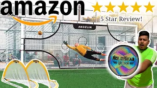 TESTING THE BEST AMAZON FOOTBALL/SOCCER ITEMS!