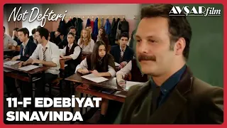 11- F Edebiyat Sınavında - Not Defteri (5. Bölüm)