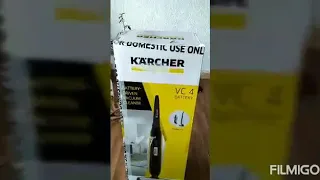 Karcher VC4 Battery cordless review