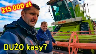 Czy warto dać 215 000 zł za kombajn Claas? 👉 Mega 218 z 1997 roku prod. [Korbanek]