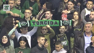 TORCIDA 39 VJET, Festa ne Palestren Minatori  KB TREPCA -KB PEJA