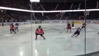 Clayton Keller (Team USA) goal vs Canada in IIHF U18 semifinal