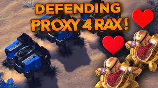 StarCraft 2 - PvT - EASY Way to Defend a Proxy 4 RAX! (Guide)