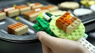 Lego Korean BBQ Samgyeopsal - LEGO in Real Life / Stop Motion