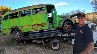 Work On The Oldest Off-Road Monster Bus Begins, But The Reason Is Quite Sinister!