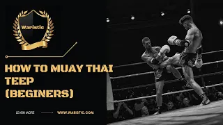 How to Muay Thai Teep. ( Push Kick, for beginers)