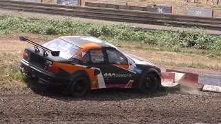 Rallycross Schlüchtern DRX  2023 | Action | Sound | Mistakes  [4k] - by Rallyeszene