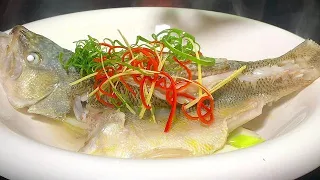 When steaming seabass, keep in mind the trick of "leave out 2 and add 3".