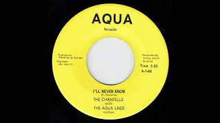 Chantells with the Aqua Lads - I'll Never Know - (Aqua)