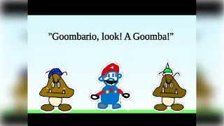 "Goombario, look! A Goomba!"