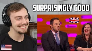 American Reacts to Celebrities Attempting British Accents - Graham Norton