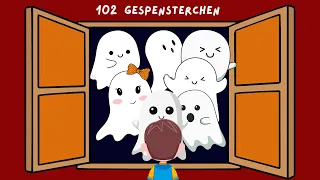 102 Gespensterchen - Kinderlieder zum Tanzen und Mitsingen für Halloween – Kids Musik Geister