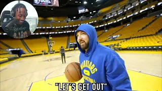 Fake Klay Thompson Sneaks Into NBA Finals (BANNED FOR LIFE) [REACTION!!!]