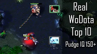 Real WoDota pudge 150+ IQ DotA - WoDotA Top 10 by Dragonic