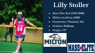 Lilly Stoller 2022 Lacrosse Highlight Intro Video