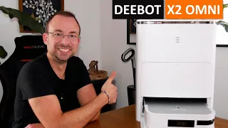 Deebot Omni X2 ❤️ Test du haut de gamme d'Ecovacs