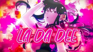 🔥[4k 60fps] SPY X FAMILY COUR 2 OPENING ~ LA DA DEE「AMV/EDIT」🔥