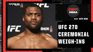 UFC 270 Ceremonial Weigh-Ins | ESPN MMA