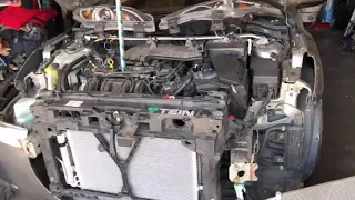 2010 Mazda 3 condenser removal.