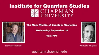 The Many Worlds of Quantum Mechanics (Sean Carroll)