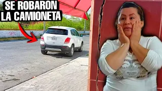 LE ROBARON LA CAMIONETA A MI MAMÁ Y TODO QUEDO GRABADO!! 😱 BROMA PESADA A MI MAMÁ *Así reacciono*