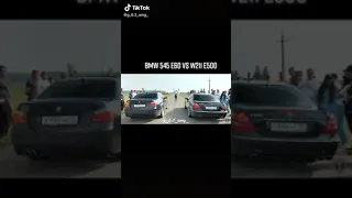 BMW 535D VS MERCEDES W211 E500