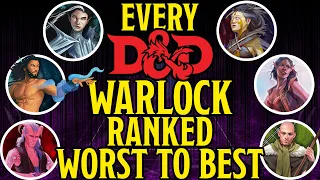 Ranked! Worst to Best Warlock in Dungeons and Dragons 5e