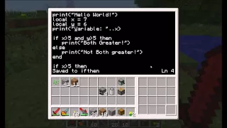 ComputerCraft Tutorial Episode 4 - Conditional Statements