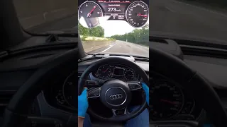 Audi A6 cruising on the Autobahn 🔥...