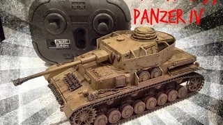 Tamiya 1/35 Panzer IV RC Tank Reveal & Test Drive