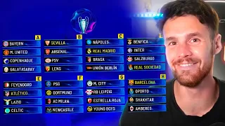 MI PREDICCIÓN PARA LA FASE DE GRUPOS DE LA CHAMPIONS LEAGUE