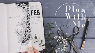 PLAN WITH ME | Feb 2019 Bullet Journal