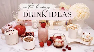 5 COFFEE DRINK IDEAS *café style* ☕️💖 Raspberry affogato, Chanel iced coffee, Oat milk latte recipe