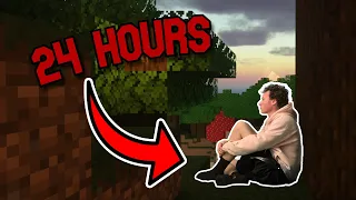 Spending 24 HOURS in Minecraft VR