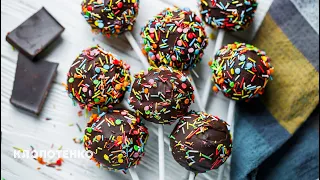 Кейк Попси – крутий десерт на свято | Солодощі своїми руками | Cake Pops рецепт Євгена Клопотенка