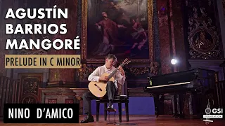 Agustín Barrios Mangoré's "Prelude in C Minor" played by Nino D'Amico on a 2023 Valerio Licari