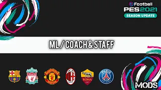 PC - MODS - KUNPUP'S  ML COACH & STAFF 2021- TRAILER & DOWNLOAD