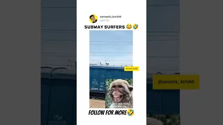 SUBWAY SURFERS IN REAL LIFE😂🤣. #shorts #shortsvideo #shortsfeed #comedy #trending