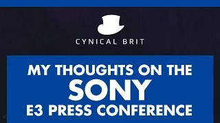 TotalBiscuit's Thoughts on the Sony E3 Conference