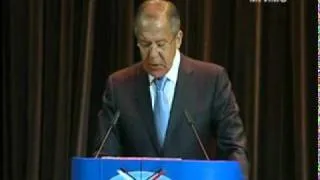 Сирия - Речь С.В.Лаврова 1 сентября 2011 г
