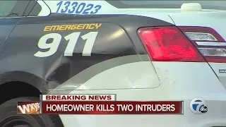 Detroit homeowner kills two intruders