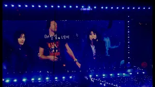 BTS and Coldplay Together in concert at PTD LA Day 4 - 211202