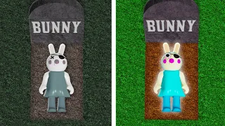 I Found a BUNNY FUNERAL ENDING in PIGGY in Roblox!