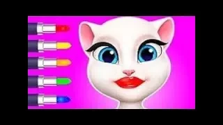 My Talking Tom 2 VS My Talking Angela Gameplay Great Makeover for Children