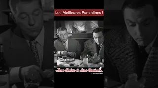 Les meilleures Punchlines du cinéma Français: Jean Gabin & Lino Ventura 🤣  #shorts #répliquescultes