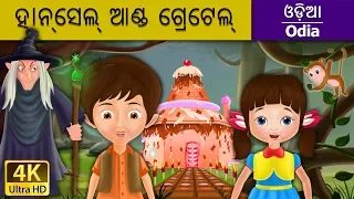 ହାନ୍ସେଲ୍ ଆଣ୍ଡ ଗ୍ରେଟେଲ୍ | Hansel and Gretel in Odia | Odia Story | Odia Fairy Tales